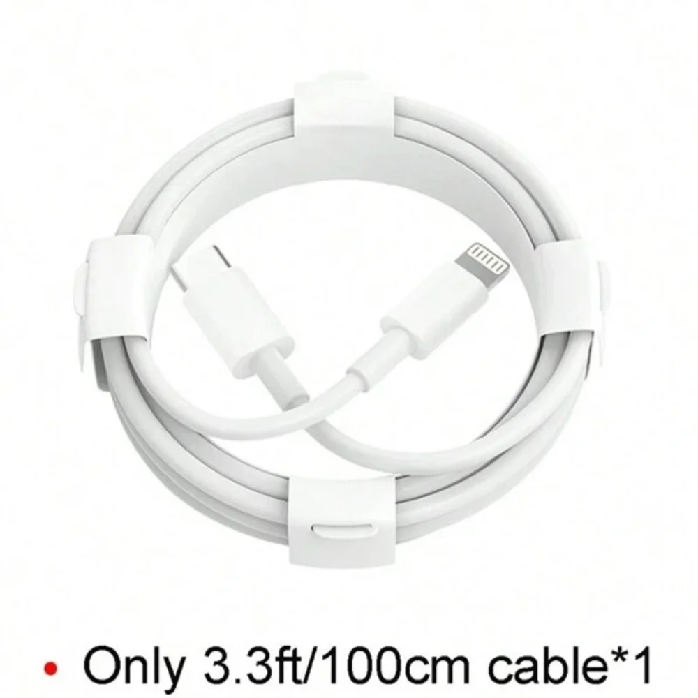 Apple White Lightning Cable Fast Charge